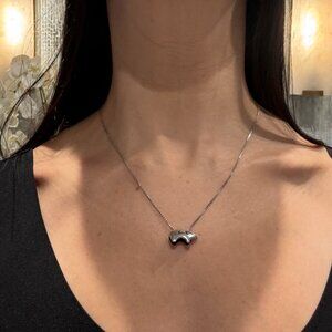 Silver Vail Bear Necklace from Vail, Colorado in the 90’s